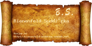 Bienenfeld Sudárka névjegykártya